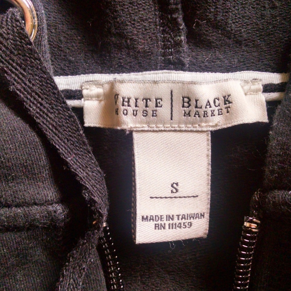 Short sleeve hooded sweat jacket size S - Picture 7 of 7